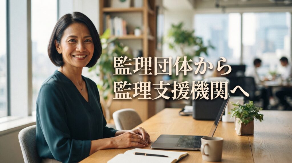 監理団体から監理支援機関へ