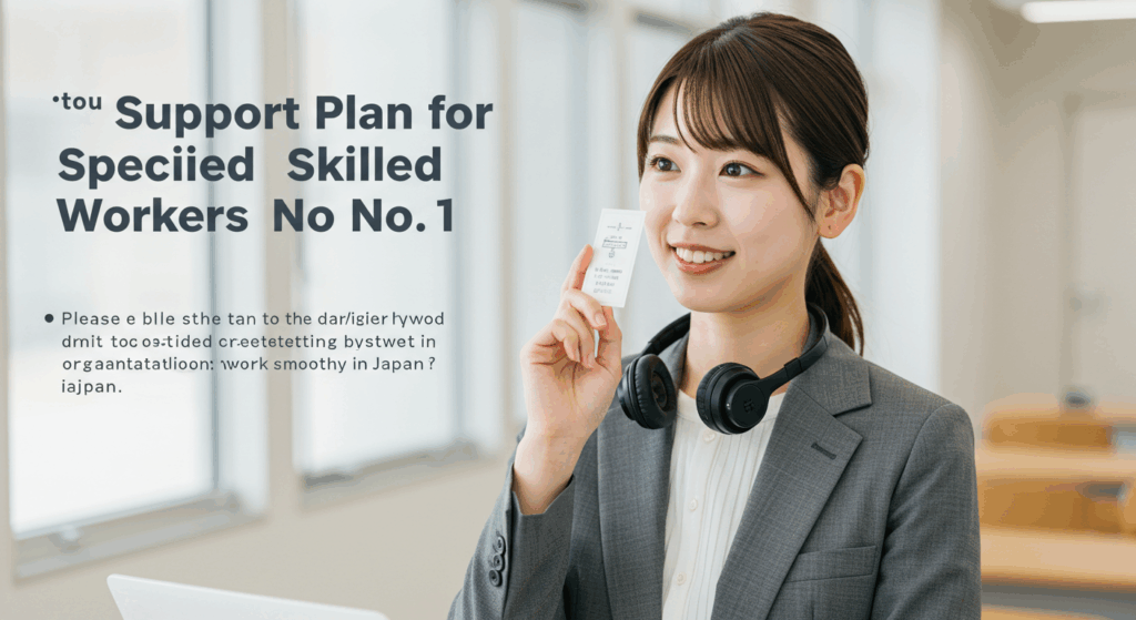 「特定技能支援計画書」の記載方法は？