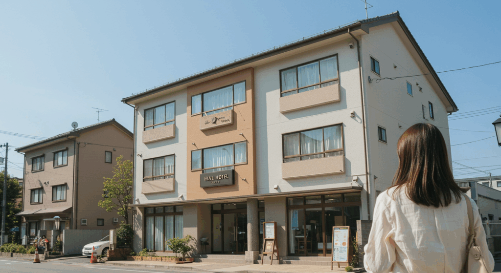 3階建て戸建ての旅館業申請